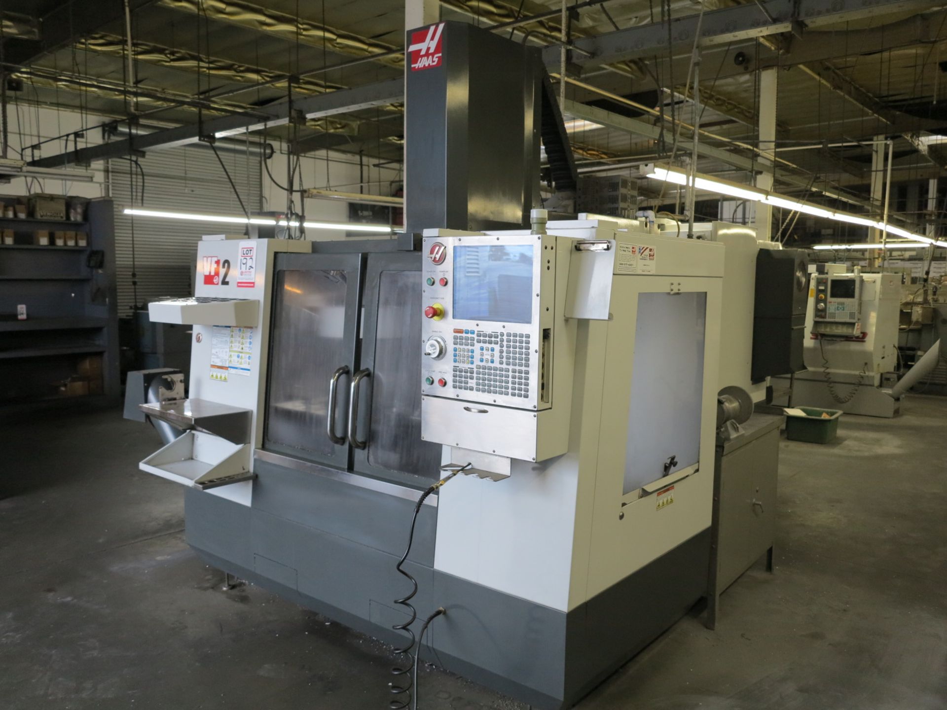 2010 HAAS VF-2 CNC VERTICAL MACHINING CENTER, S/N 1080331, 30" X, 16" Y, 20" Z, 36" X 14" TABLE, - Image 3 of 9