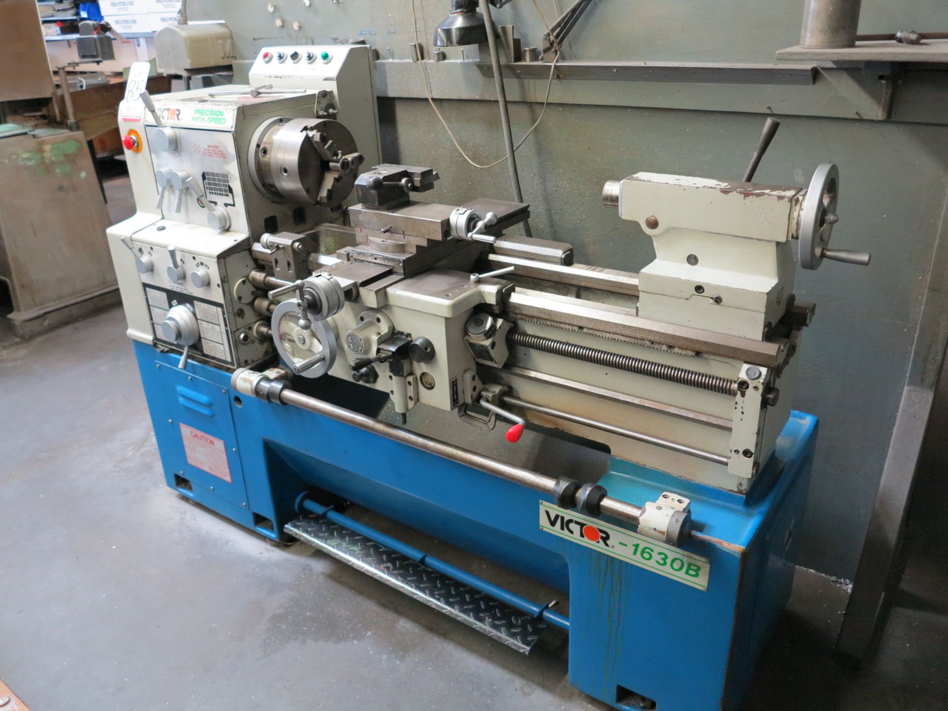 VICTOR PRECISION HIGH-SPEED LATHE, MODEL 1630B - Image 2 of 5