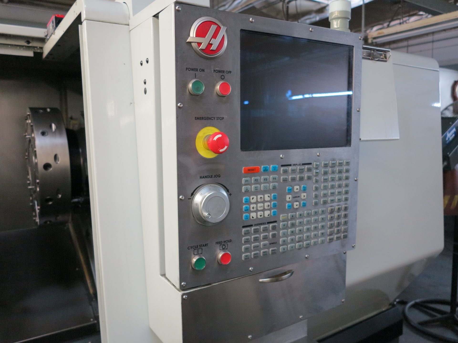 2013 HAAS ST-30Y CNC TURNING CENTER, S/N 3095014, FULL C AXIS, LIVE MILLING/DRILLING, Y AXIS - Image 13 of 14