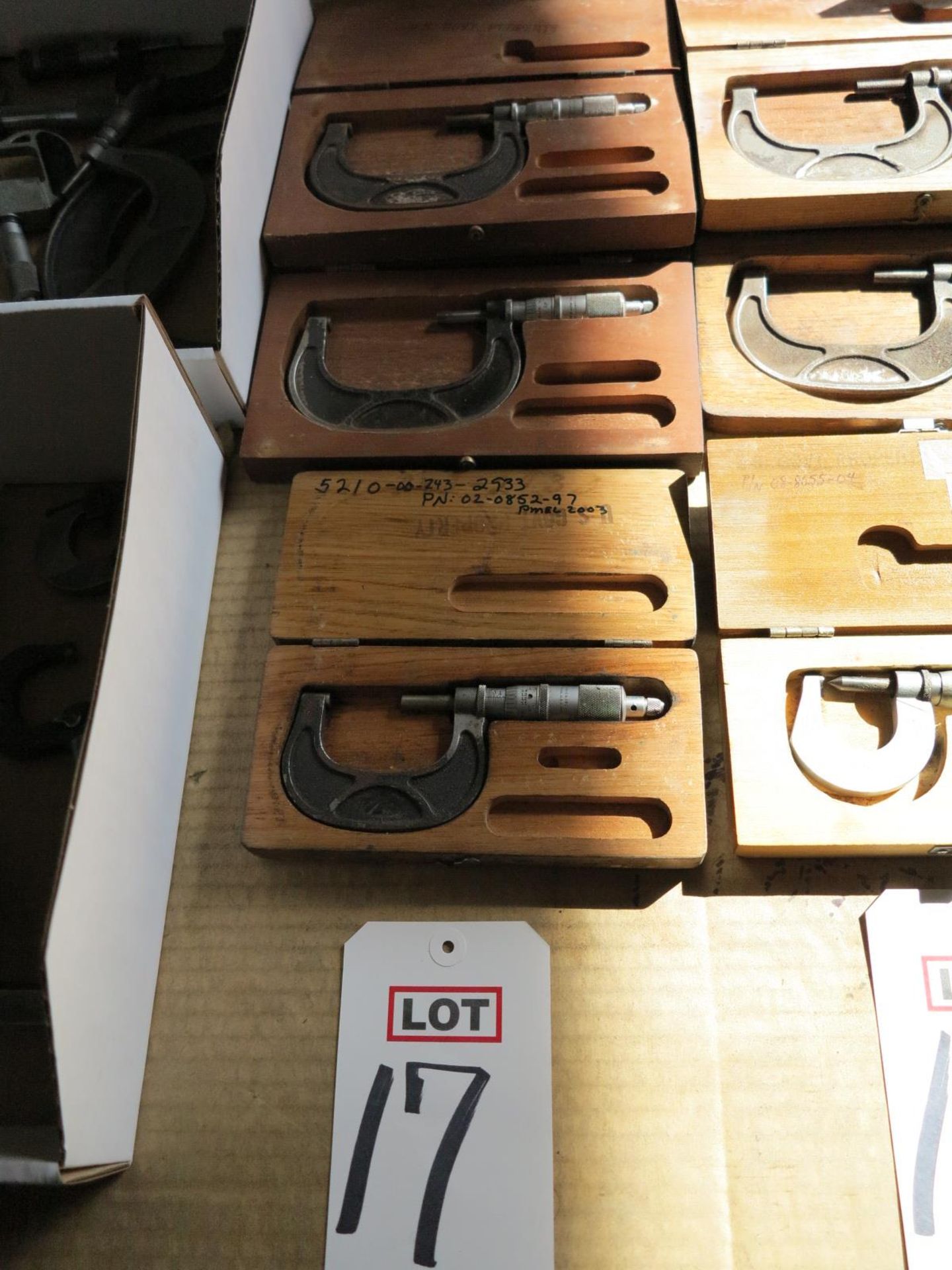 LOT - (3) MICROMETERS: (2) 2" TO 3" AND (1) 1" TO 2"