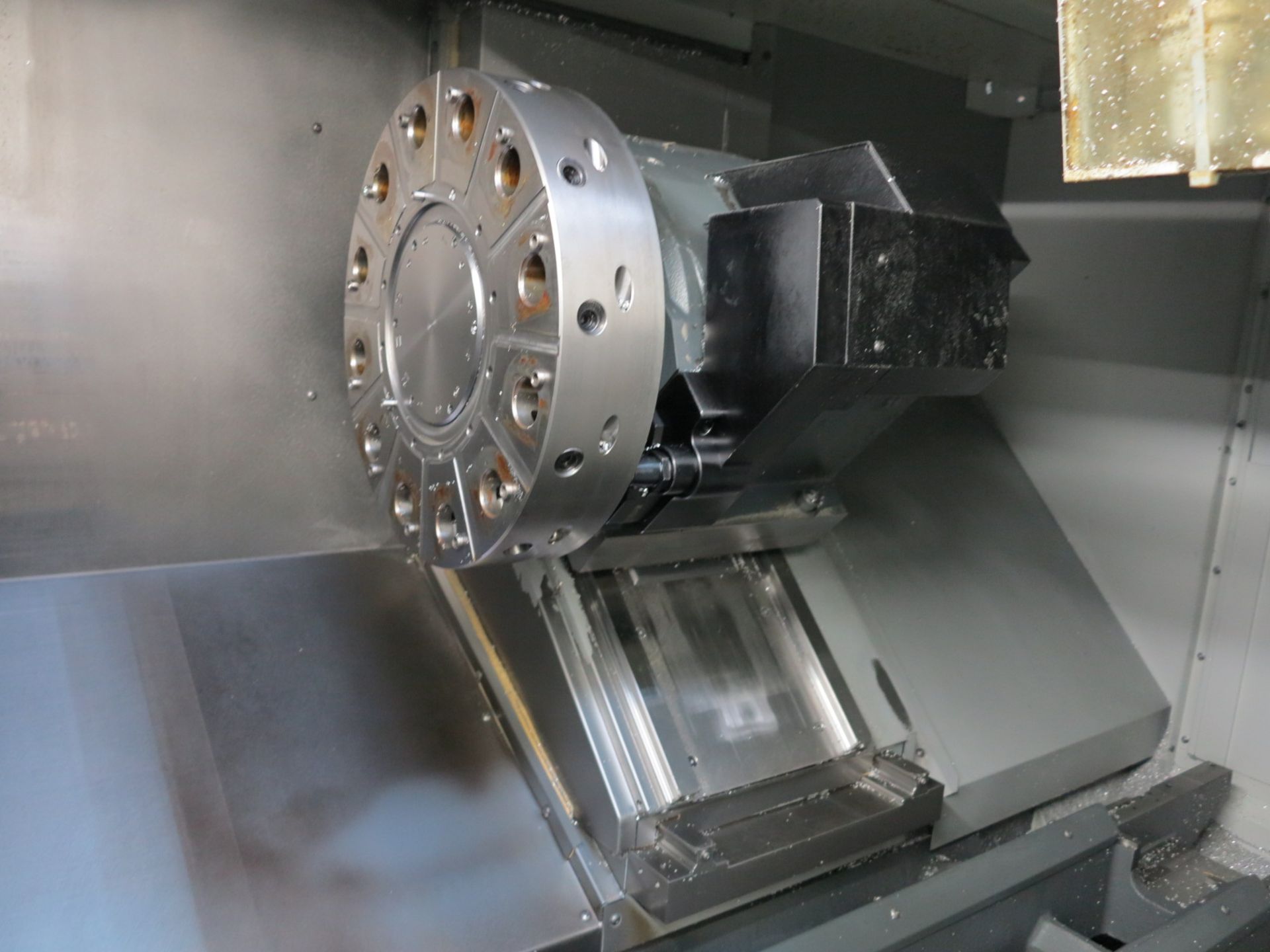 2013 HAAS ST-30Y CNC TURNING CENTER, S/N 3095014, FULL C AXIS, LIVE MILLING/DRILLING, Y AXIS - Image 10 of 14