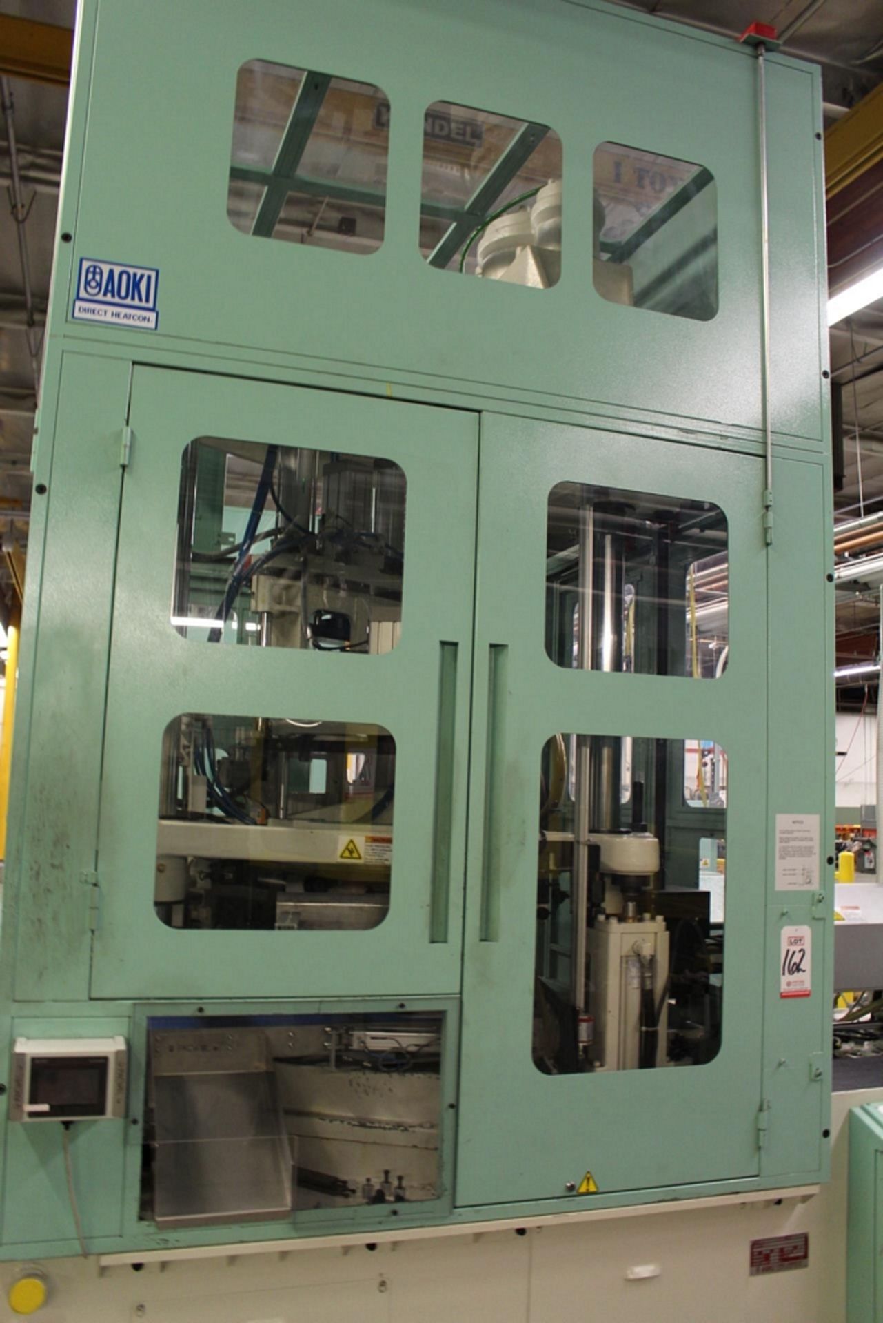 2011 AOKI SB III-250LL-50S INJECTION PET STRETCH BLOW MOLDING MACHINE, S/N SCLM0526, 50-TON, - Image 10 of 16