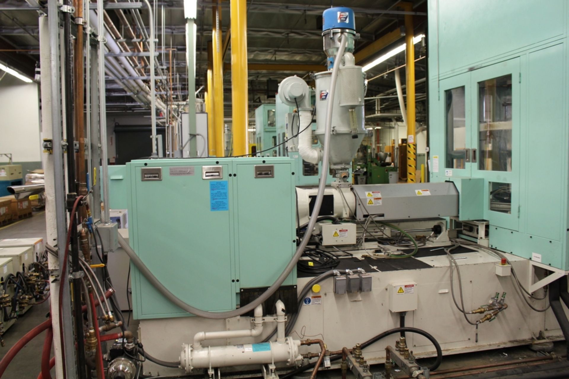 2012 AOKI SB III-250LL-50S INJECTION PET STRETCH BLOW MOLDING MACHINE, S/N SCLM0546, 50-TON, - Image 6 of 16