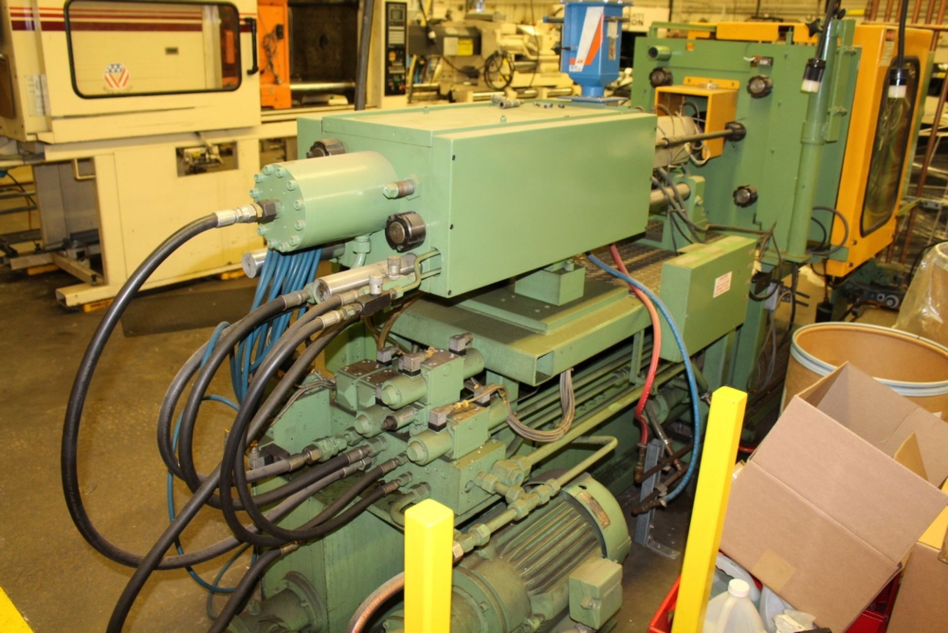 ENGEL 50-TON INJECTION MOLDING MACHINE, S/N 6967-61, #M21 - Image 4 of 5