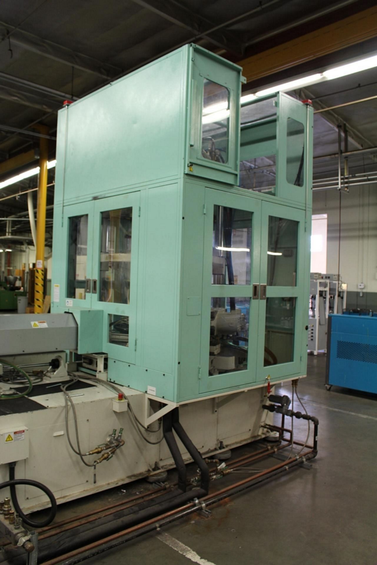 2012 AOKI SB III-250LL-50S INJECTION PET STRETCH BLOW MOLDING MACHINE, S/N SCLM0546, 50-TON, - Image 7 of 16