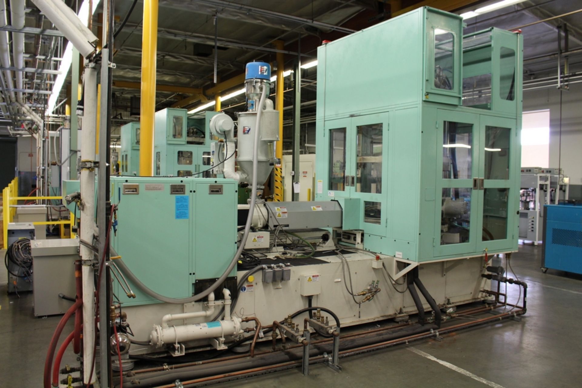 2012 AOKI SB III-250LL-50S INJECTION PET STRETCH BLOW MOLDING MACHINE, S/N SCLM0546, 50-TON, - Image 8 of 16