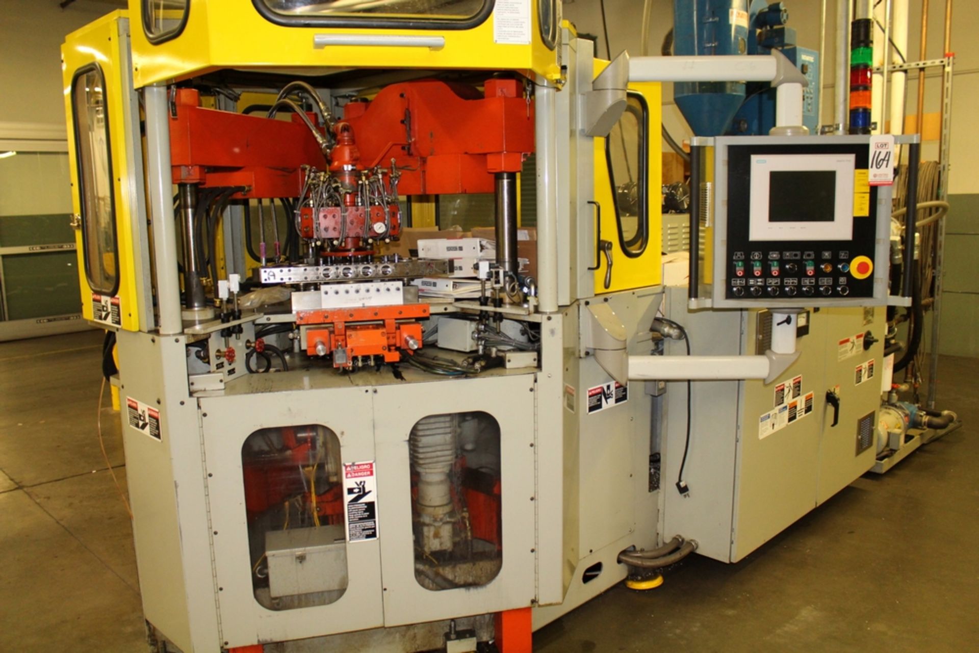 2001 UNILOY-MILACRON MODEL IBM88-3 INJECTION BLOW MOLDING MACHINE, S/N 5358, 75-TON CLAMP, 12.5- - Image 6 of 8