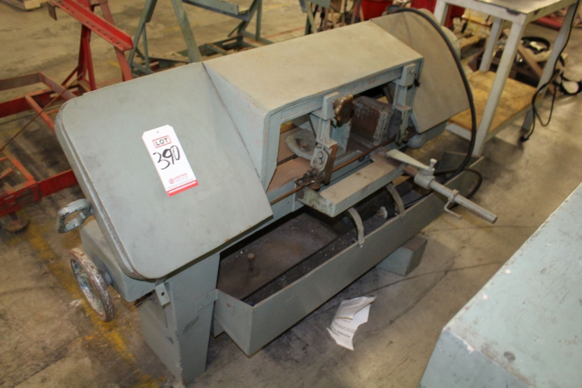 KALAMAZOO HORIZONTAL BAND SAW, MODEL 8-C-D, S/N 6357543