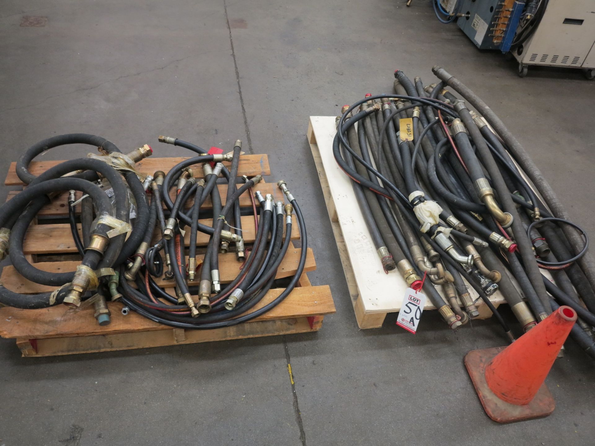 LOT (2) PALLETS OF HIGH PRESSURE HYDRAULIC HOSE