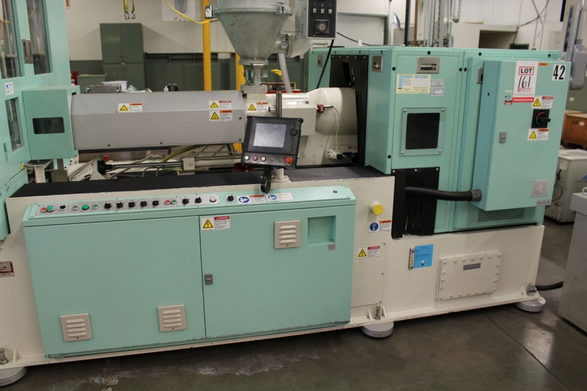 2012 AOKI SB III-250LL-50S INJECTION PET STRETCH BLOW MOLDING MACHINE, S/N SCLM0546, 50-TON, - Image 10 of 16