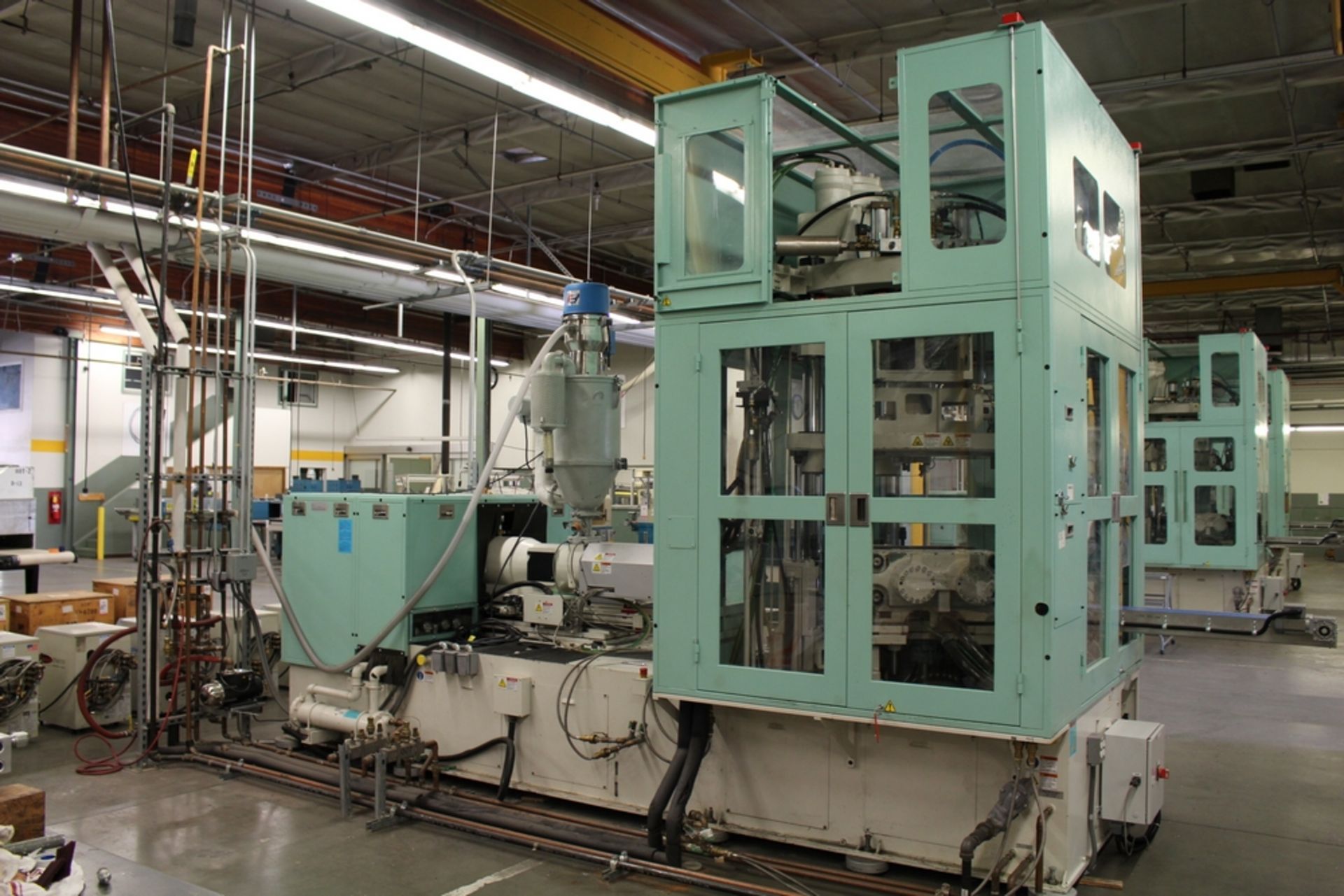 2012 AOKI SB III-250LL-50S INJECTION PET STRETCH BLOW MOLDING MACHINE, S/N SCLM0546, 50-TON, - Image 3 of 16