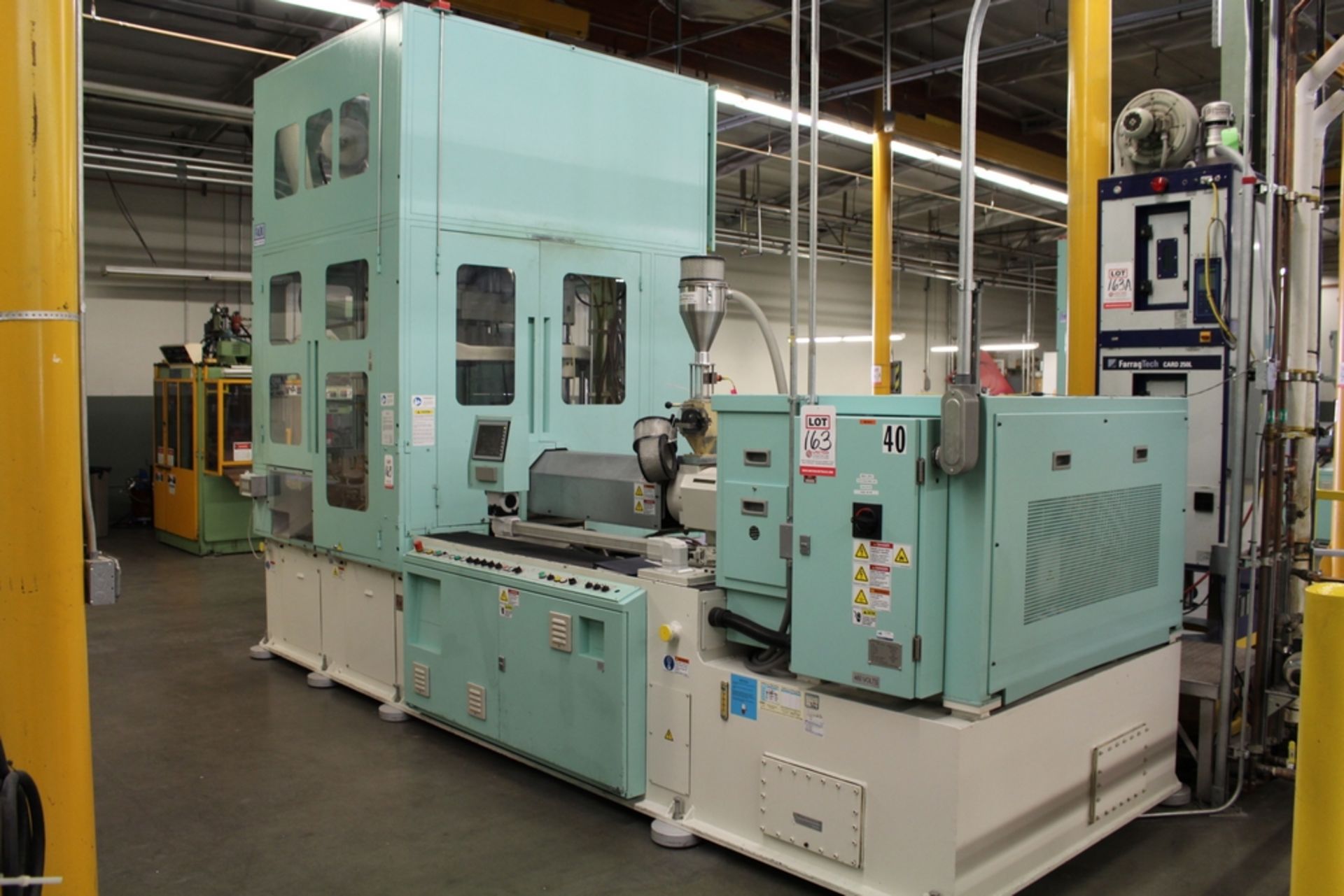 2010 AOKI SB III-250LL-50S INJECTION PET STRETCH BLOW MOLDING MACHINE, S/N SCLM0436, 50-TON, - Image 3 of 14