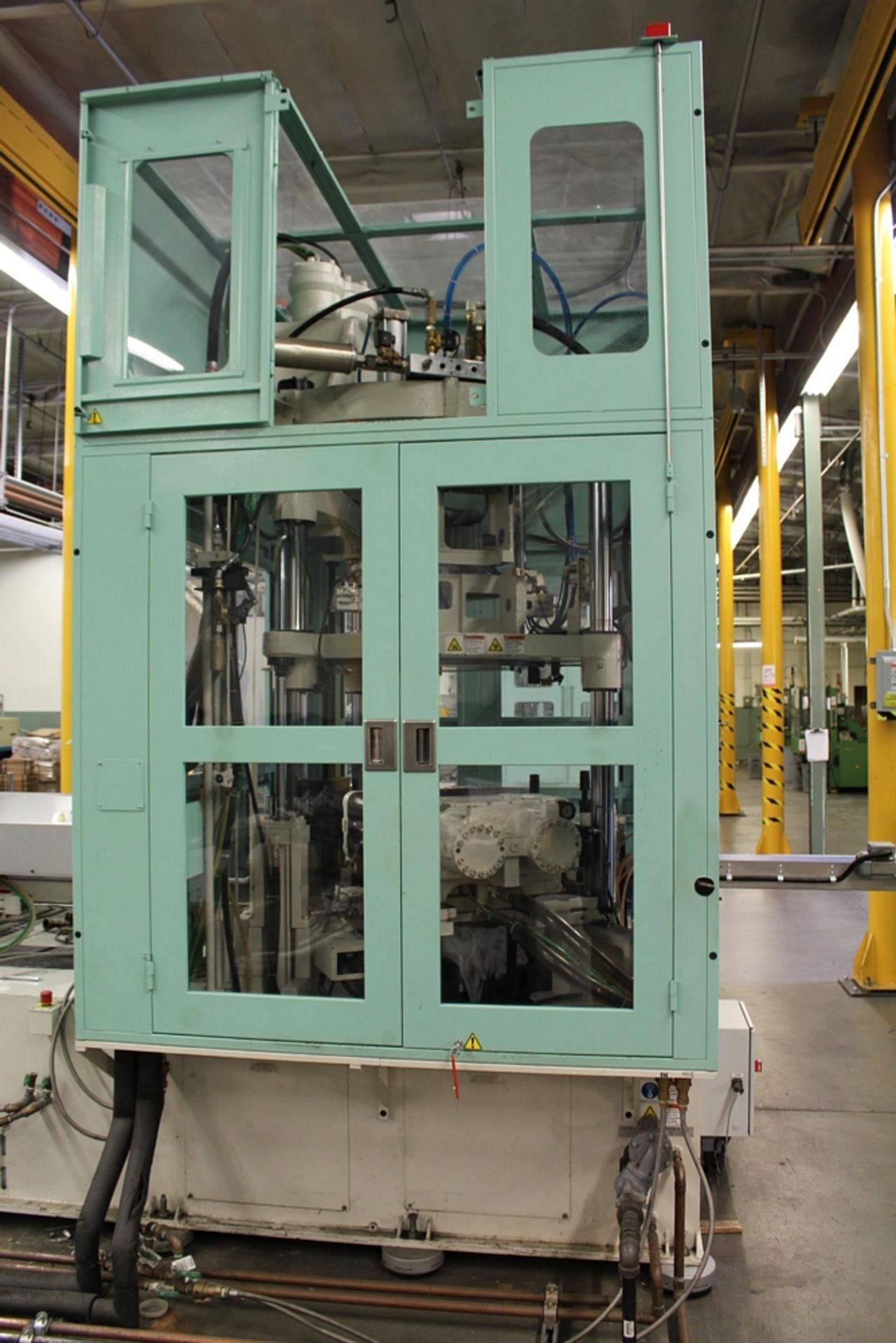 2012 AOKI SB III-250LL-50S INJECTION PET STRETCH BLOW MOLDING MACHINE, S/N SCLM0546, 50-TON, - Image 5 of 16