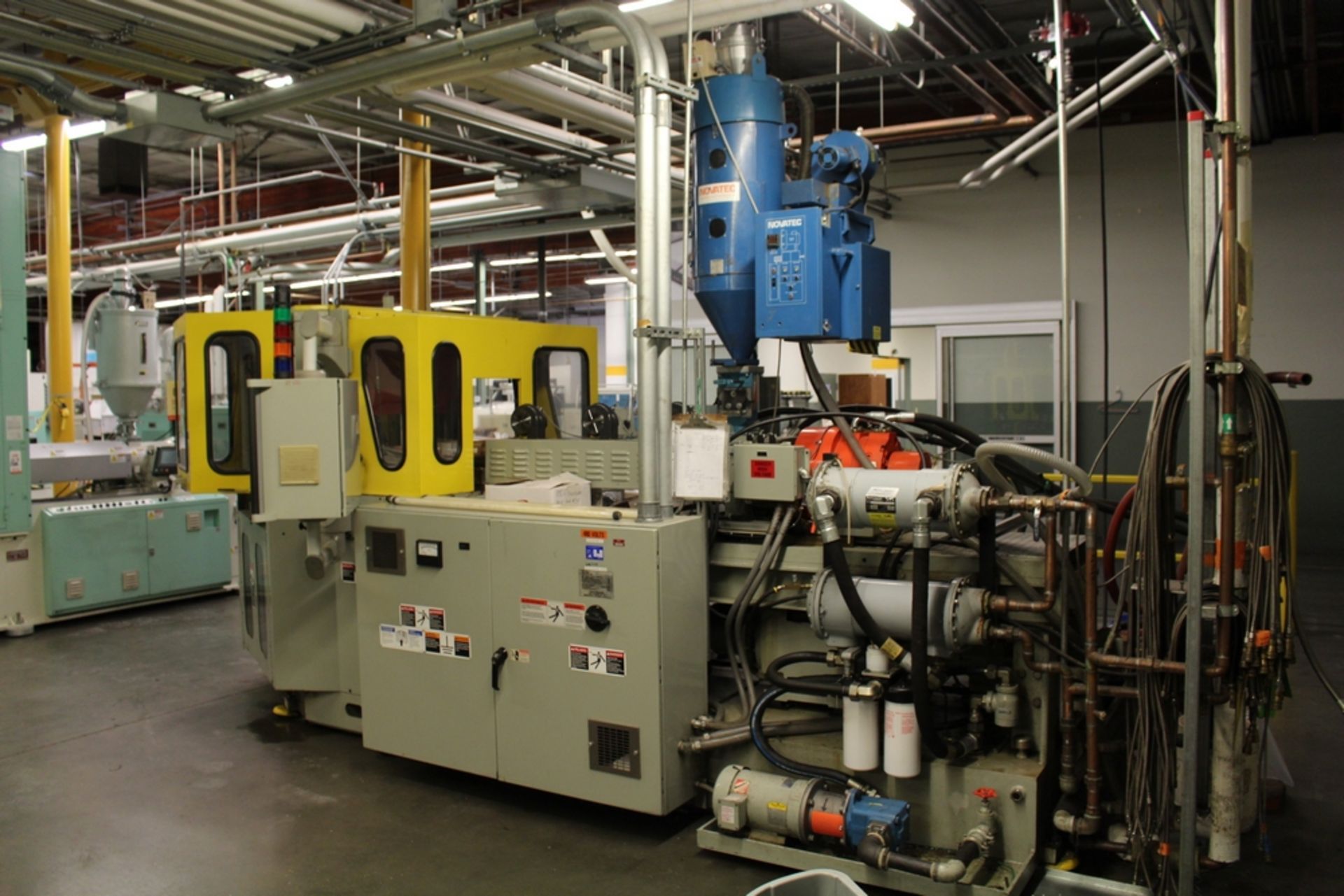 2001 UNILOY-MILACRON MODEL IBM88-3 INJECTION BLOW MOLDING MACHINE, S/N 5358, 75-TON CLAMP, 12.5- - Image 2 of 8