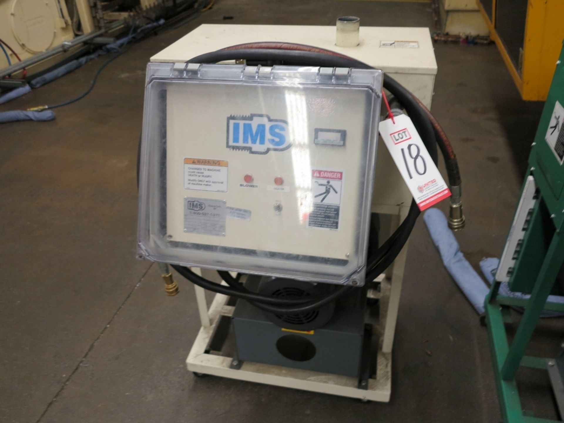 IMS HOPPER DRYER, MODEL 110274, S/N 13262