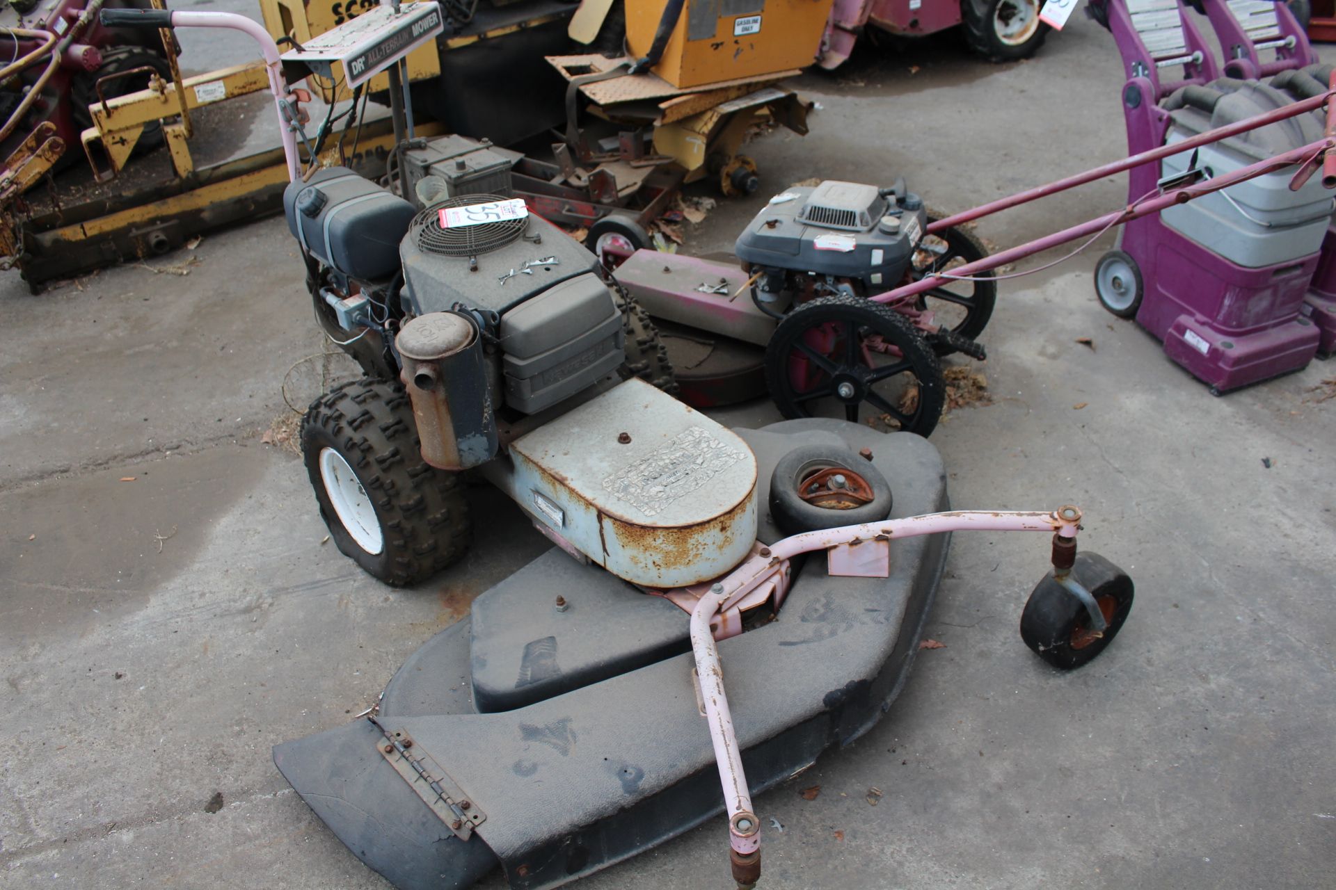 LOT - (2) ALL TERRAIN MOWERS (OUT OF SERVICE)