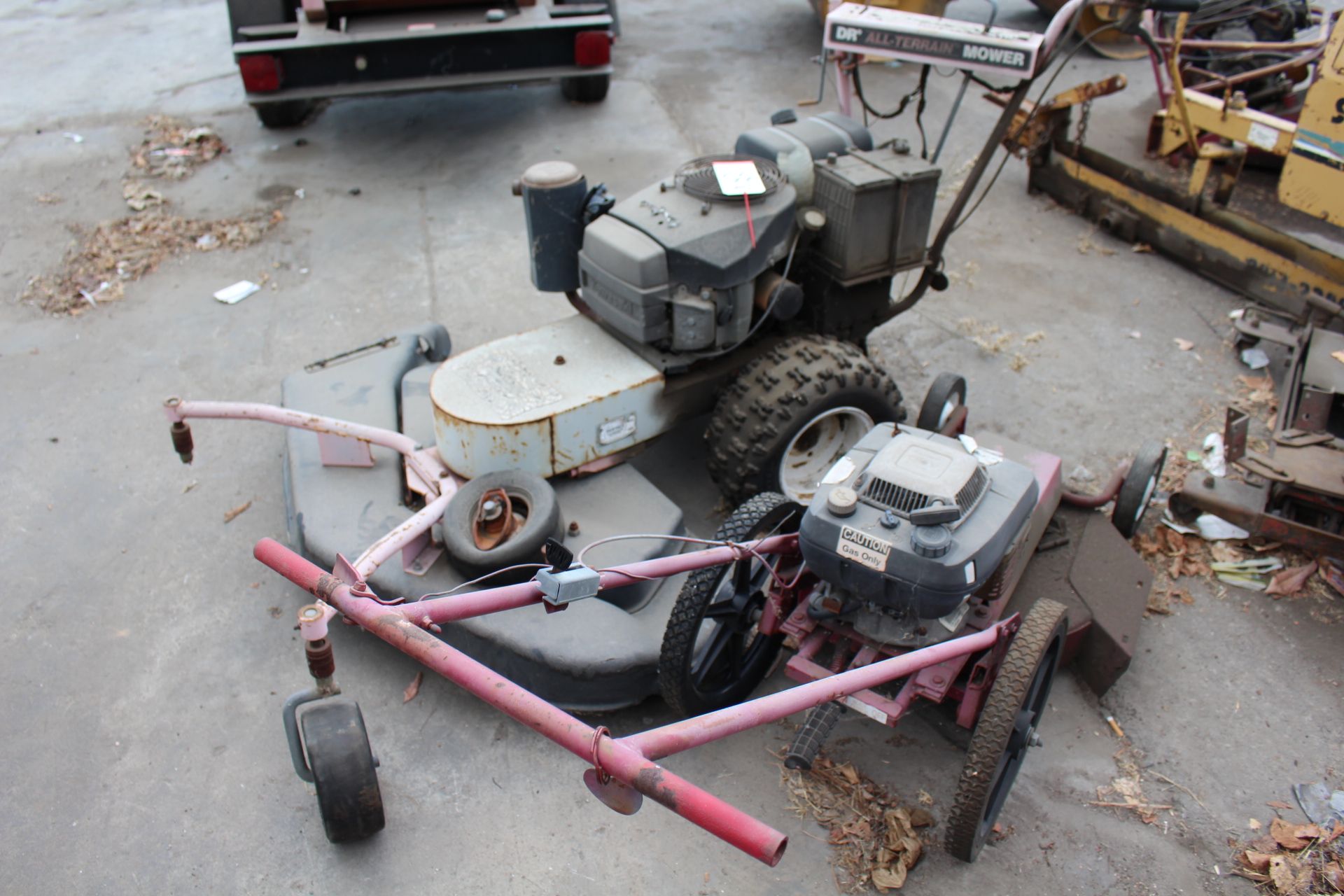 LOT - (2) ALL TERRAIN MOWERS (OUT OF SERVICE) - Image 2 of 2