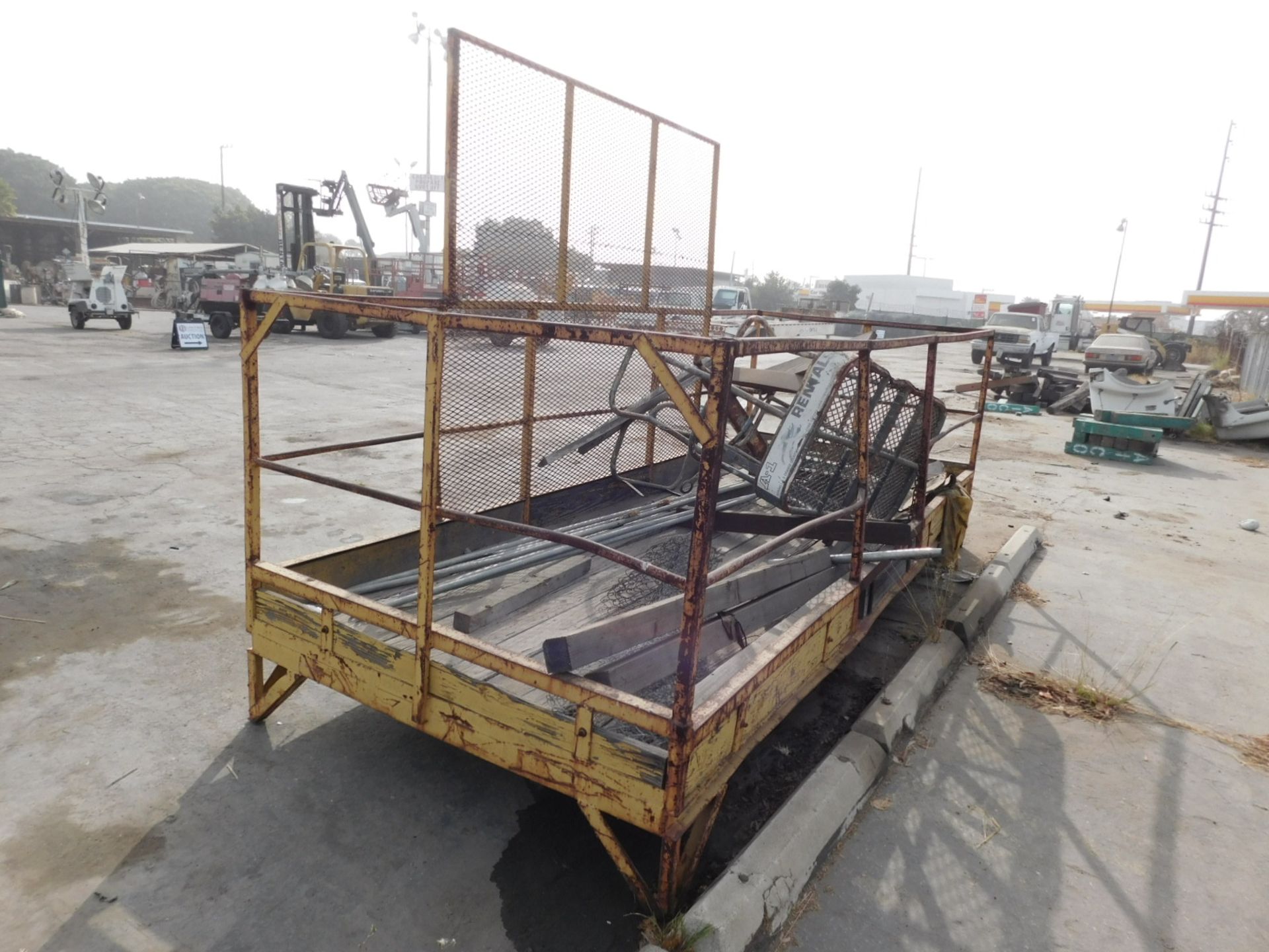 AERIAL WORK PLATFORM FOR FORKLIFT, APPROX 15' X 6' - Image 2 of 2