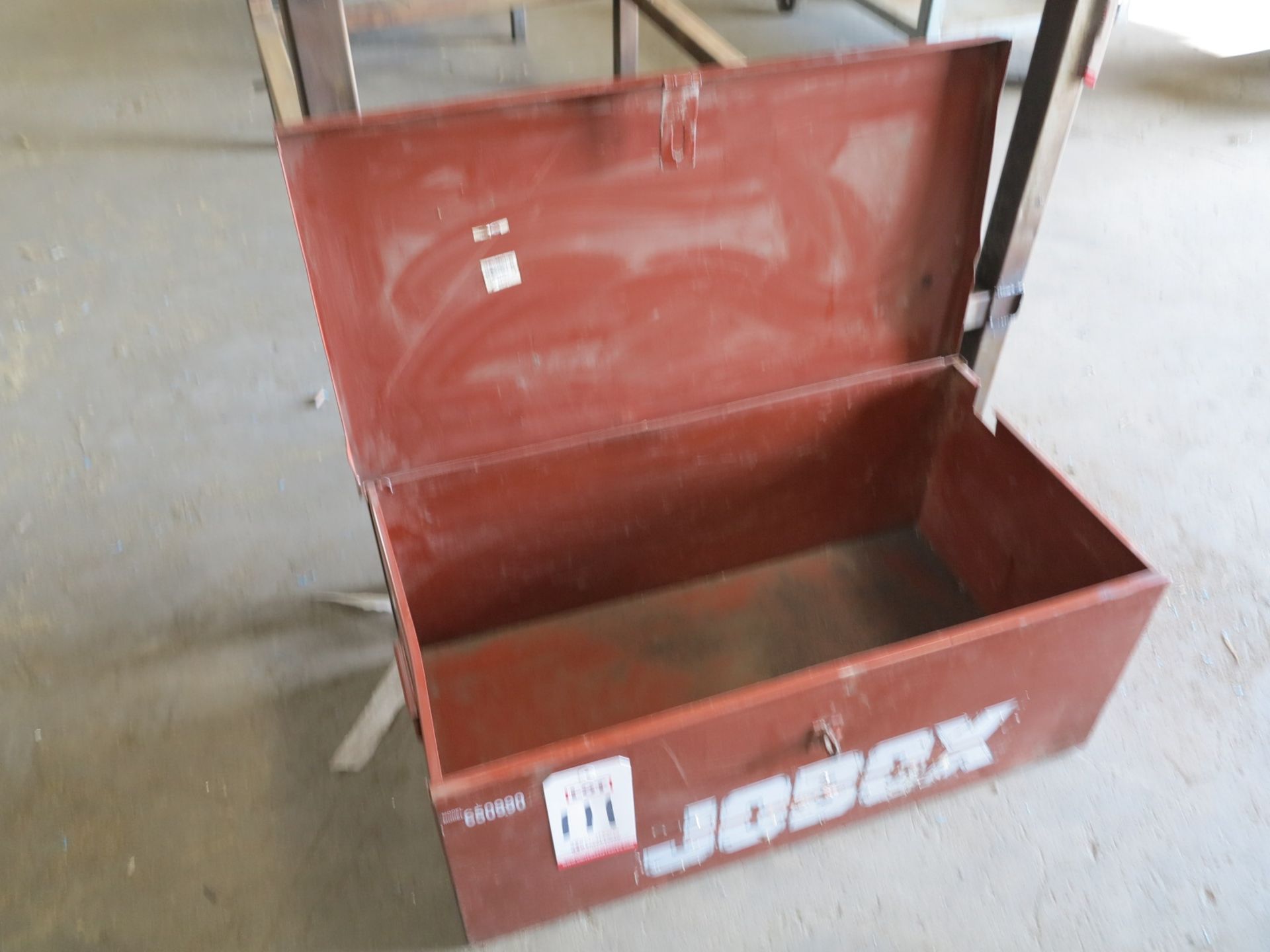 ***VOID*** JOBOX STEEL TOOL BOX, MODEL 650990, 30" X 16" X 12"