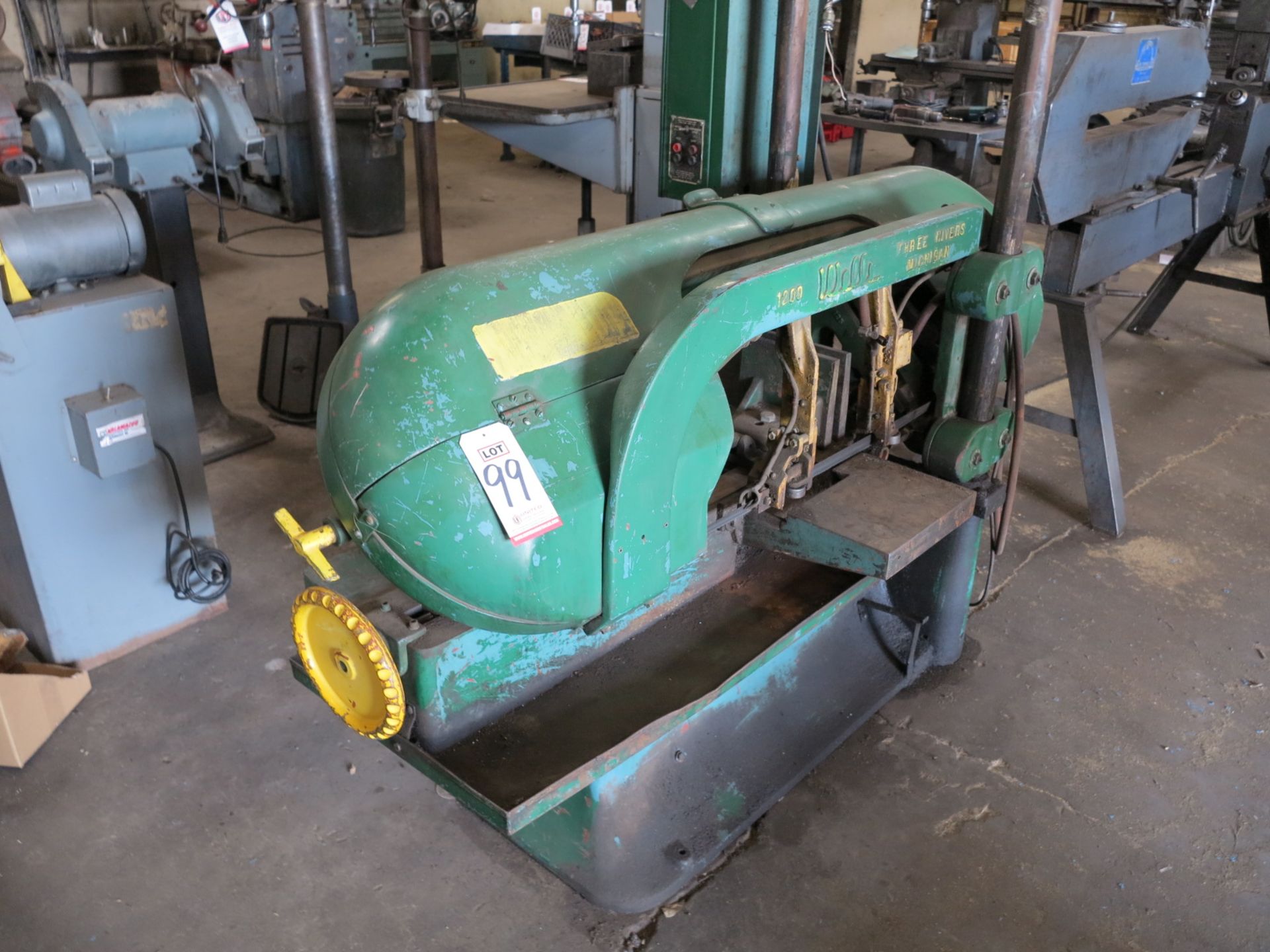 WELLS 1200 12" HORIZONTAL BAND SAW