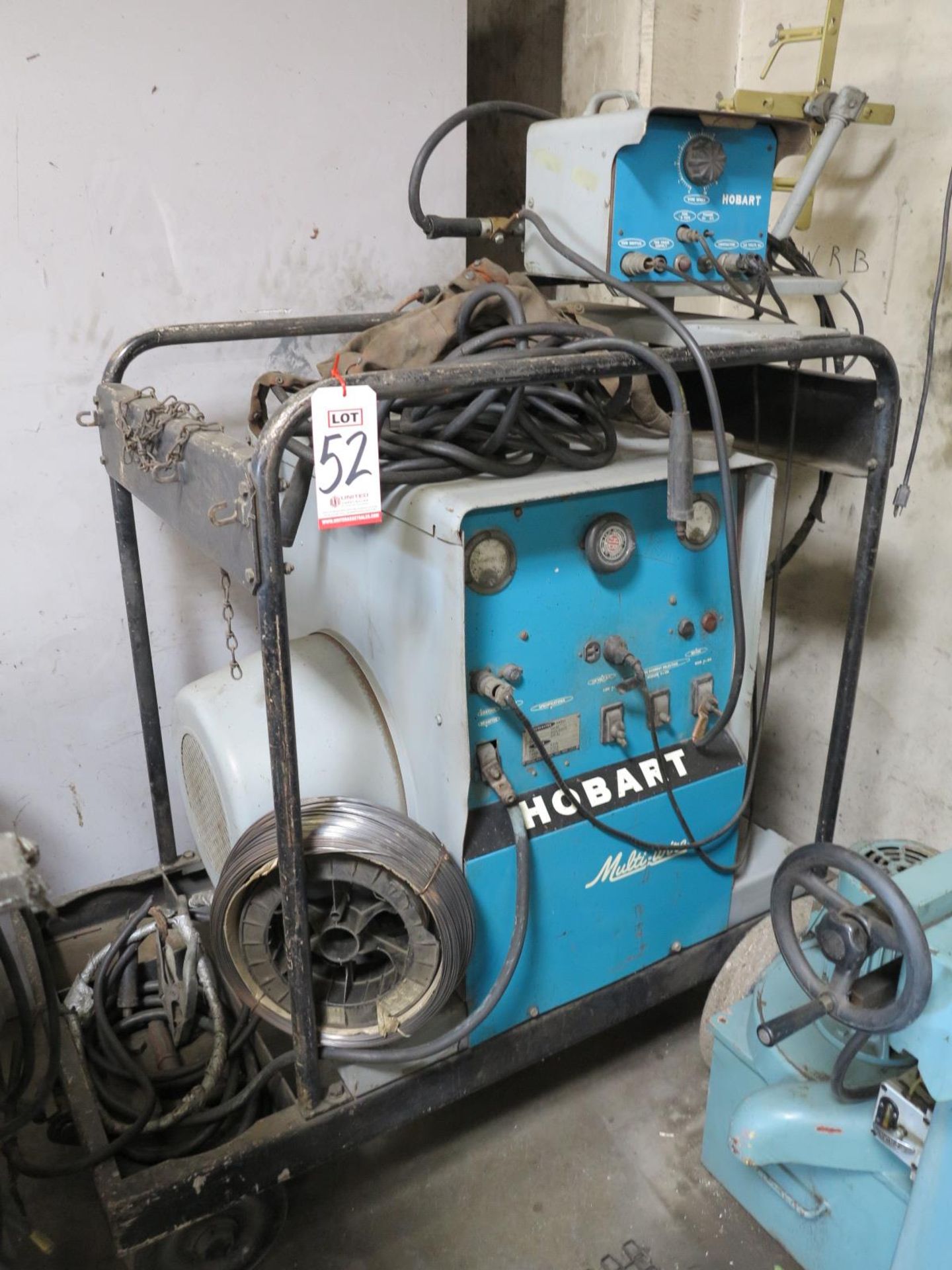 HOBART MULTI-WIRE WELDER, MODEL MC-500, 30 HP, 500 AMP, 3-PHASE, 220/440V, S/N 16DW-9672 - Image 2 of 2