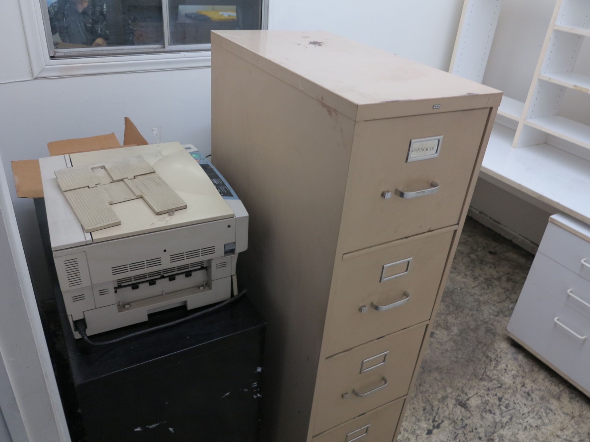 LOT - CONTENTS OF ROOM, TO INCLUDE: CANON PC940, BROTHER INTELLIFAX 4100, ALL FURNITURE AND