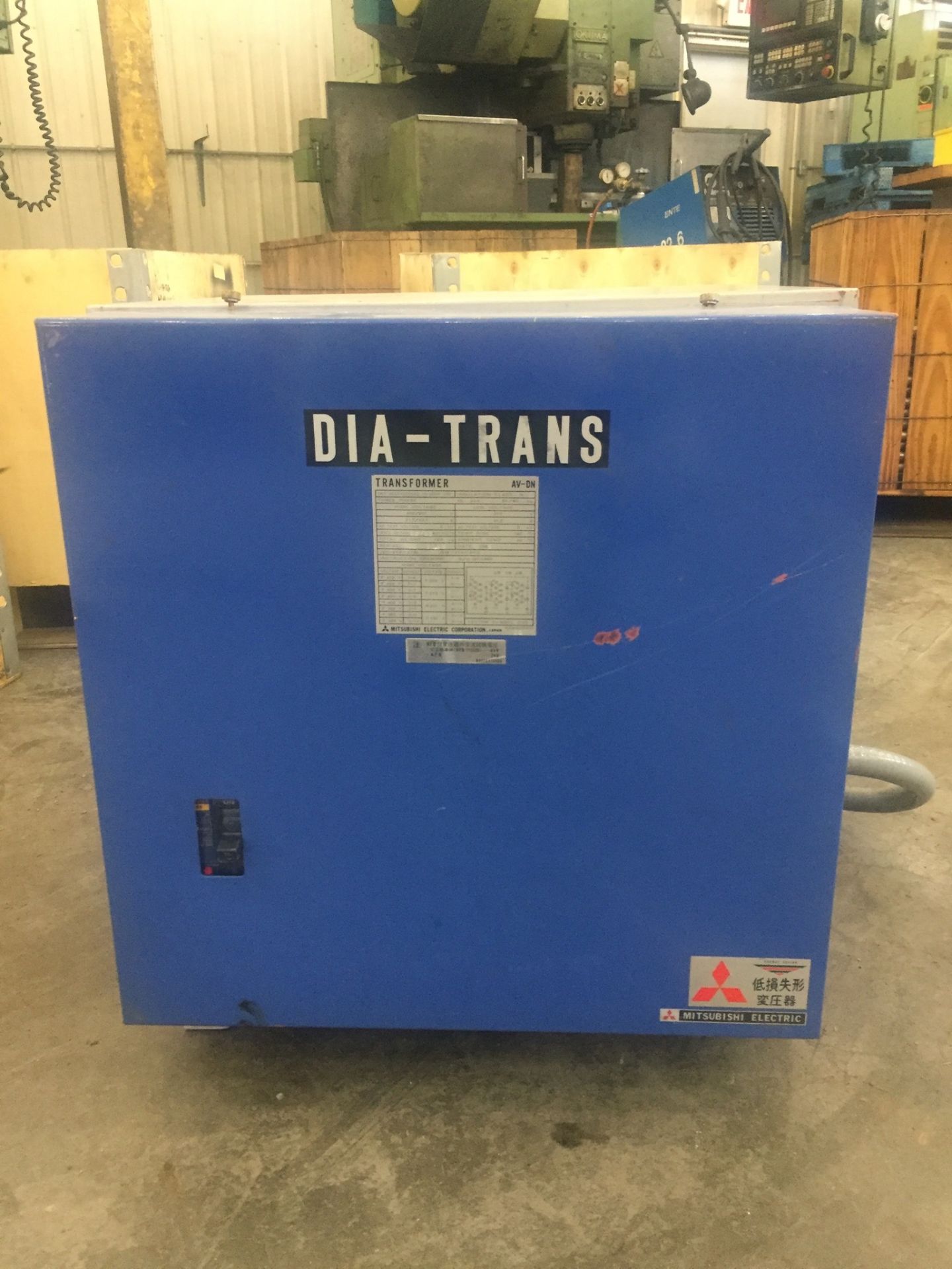 Mitsubishi DIA-TRANS AV-DN Transformer - Image 2 of 7