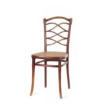 SESSEL NR.62. Gebrüder Thonet. Wien. 1890-1914. Entwurf Gebrüder Thonet. Buchenholz, massiv gebogen,