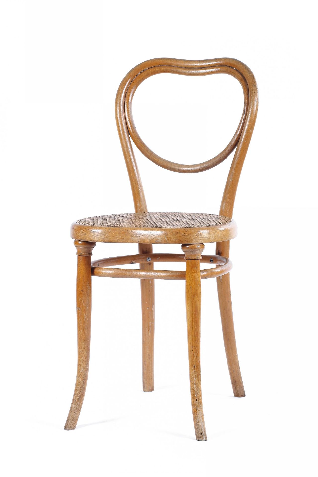 SESSEL NR.28. Gebrüder Thonet. Wien. 1881-1890. Entwurf Gebrüder Thonet. Buchenholz, massiv gebogen,