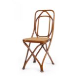 SESSEL NR.51. Gebrüder Thonet. Wien. 1883-1890. Entwurf vermutlich August Thonet. Buchenholz, massiv