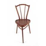 SESSEL NR.73 1/2. Gebrüder Thonet. Wien. Um 1900. Entwurf Gebrüder Thonet. Buchenholz, massiv