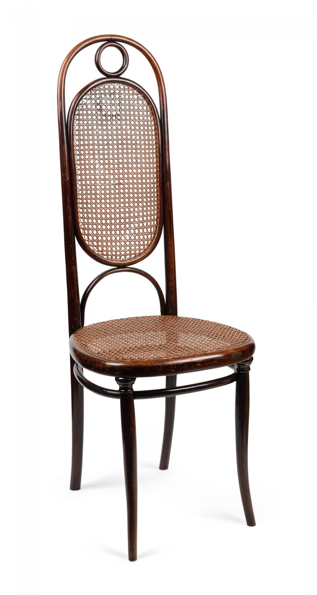 SESSEL NR.17. Gebrüder Thonet. Wien. 1865-1868. Entwurf Gebrüder Thonet. Buchenholz, massiv gebogen,