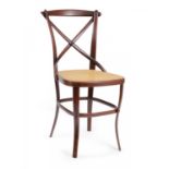 SESSEL NR.91. Gebrüder Thonet. Wien. 1890-1914. Entwurf vermutlich August Thonet. Buchenholz, massiv