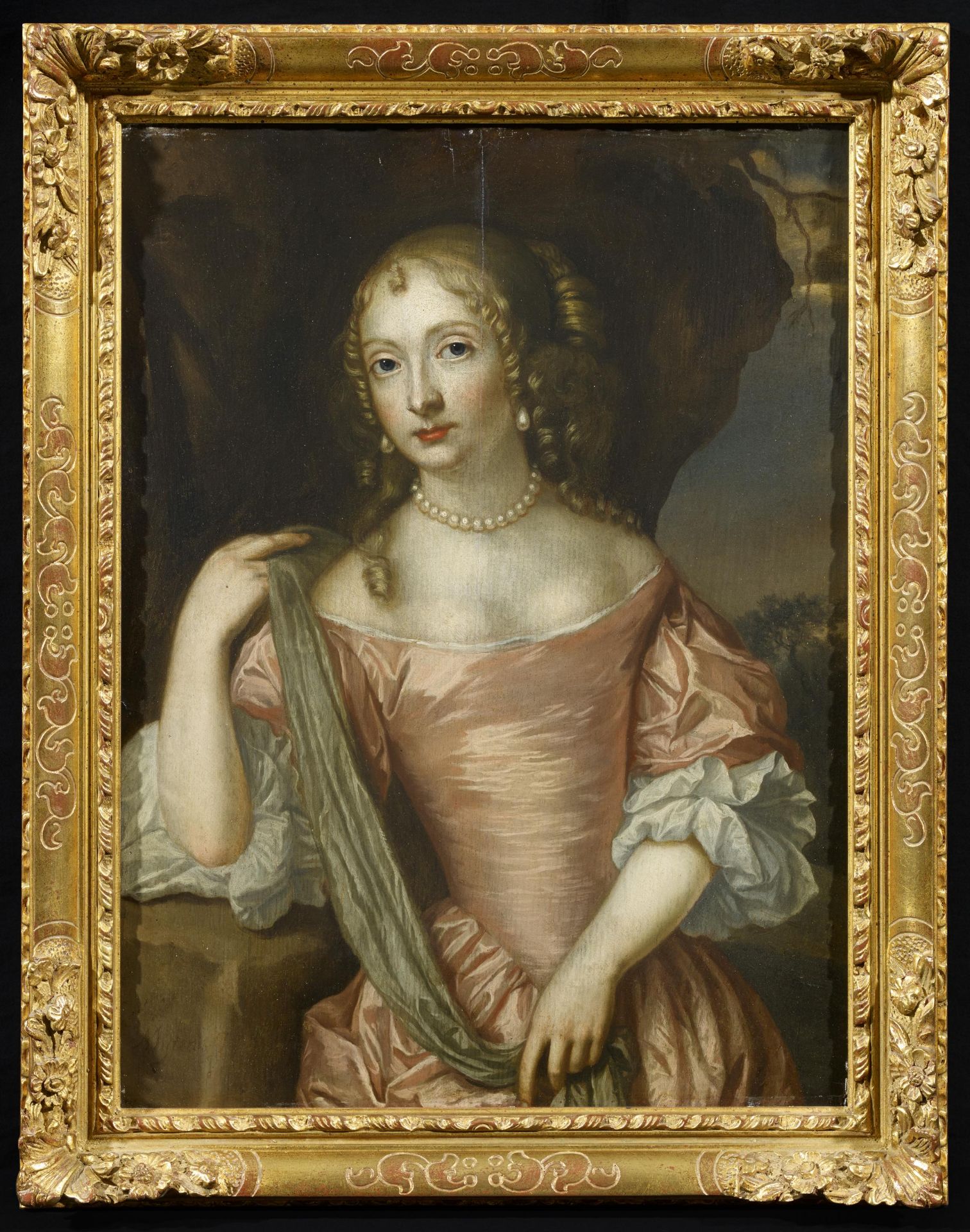 Mytens, JanDen Haag um 1614 - vor 1670 - NachfolgeZwei Gemälde: Portraits der Maria von Oranje - Image 7 of 8