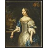 Nason, PieterDen Haag 1612 - 1688/90 - zugeschriebenPorträt der Maria Sonmans (1654-1680) mit Rose