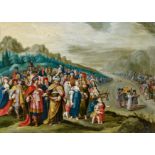 Francken, Hieronymus III.Antwerpen 1611 - nach 1661 - und WerkstattDie Israeliten ziehen durch den