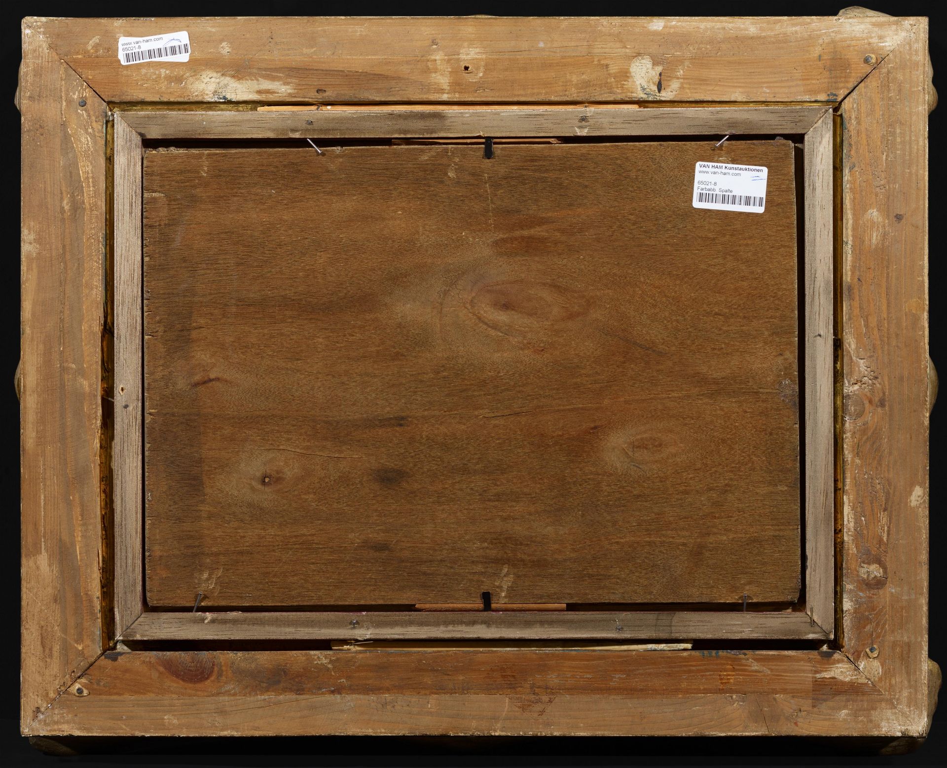 Akerbladh, Alexander1886 Sundsvalt - 1958Strandansicht mit Liegestuhl. Öl auf Holz. Auf Holz gelegt. - Bild 3 aus 3