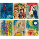 Chagall, Marc1887 Witebsk - 1985 St. Paul de VenceLe Cirque. Kompletter Band. 1967. 23