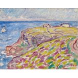 Valtat, Louis1869 Dieppe - 1952 ParisArromanche. 1909. Öl auf Leinwand. 27 x 35,5cm. Monogrammiert