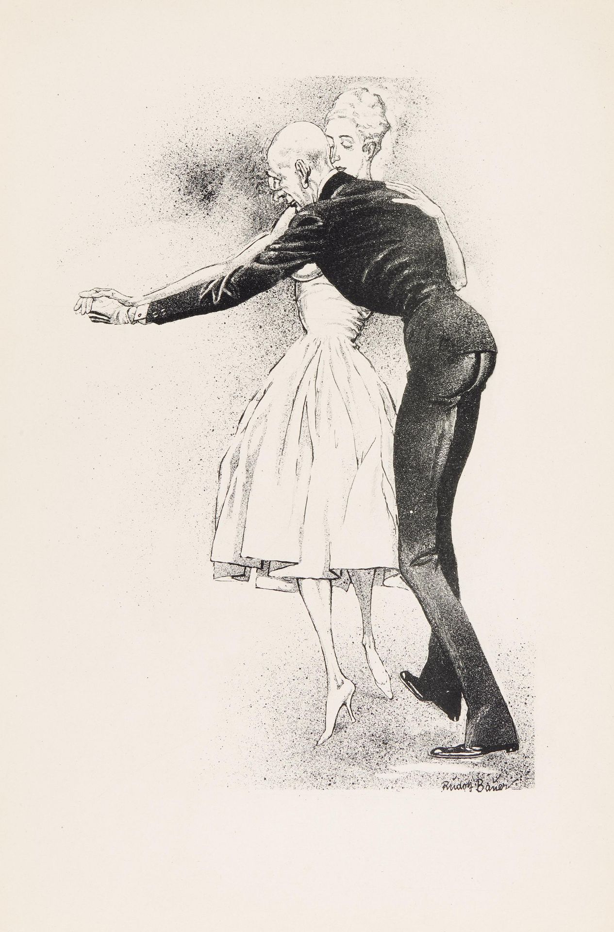 Bauer, Rudolf1889 Lindenwald - 1953 Deal/New JerseyStufe Eins - Tanzbilder. 1921. Mappe mit sieben - Bild 6 aus 14