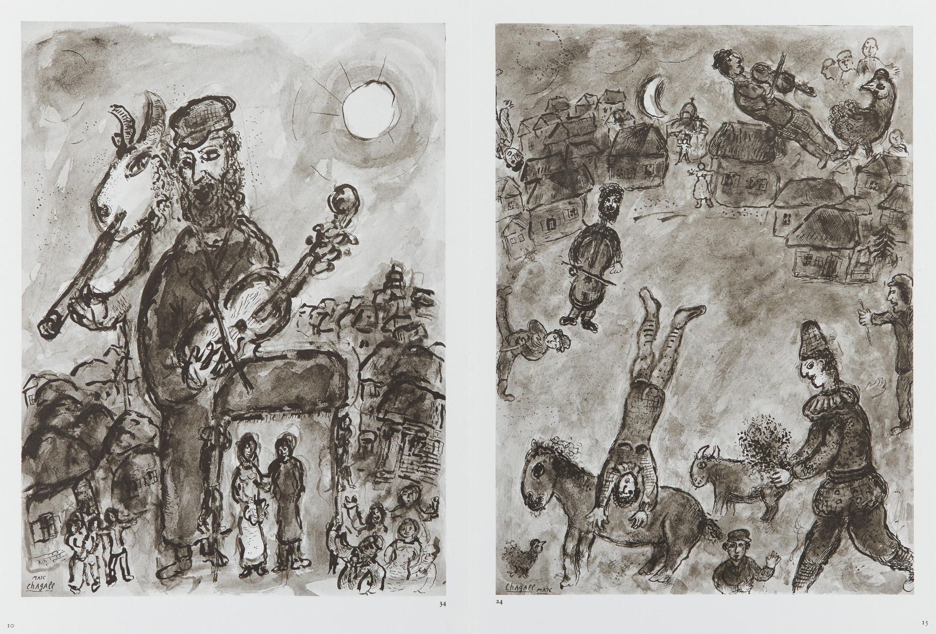 Chagall, Marc und Miró, JoanDerrière le miroir. Konvolut von 4 Broschüren. Davon 3 Broschüren von - Bild 2 aus 12