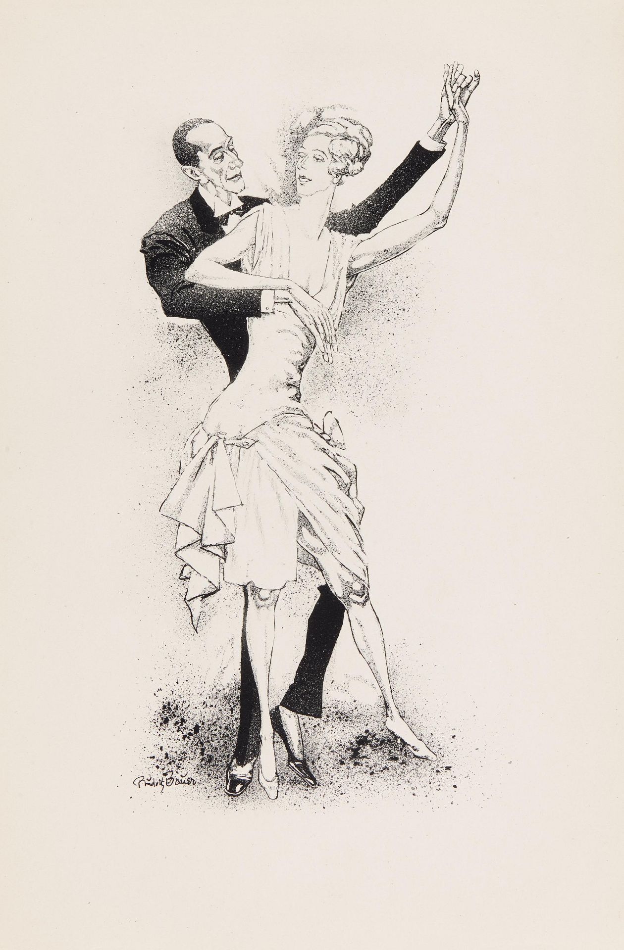 Bauer, Rudolf1889 Lindenwald - 1953 Deal/New JerseyStufe Eins - Tanzbilder. 1921. Mappe mit sieben - Bild 10 aus 14