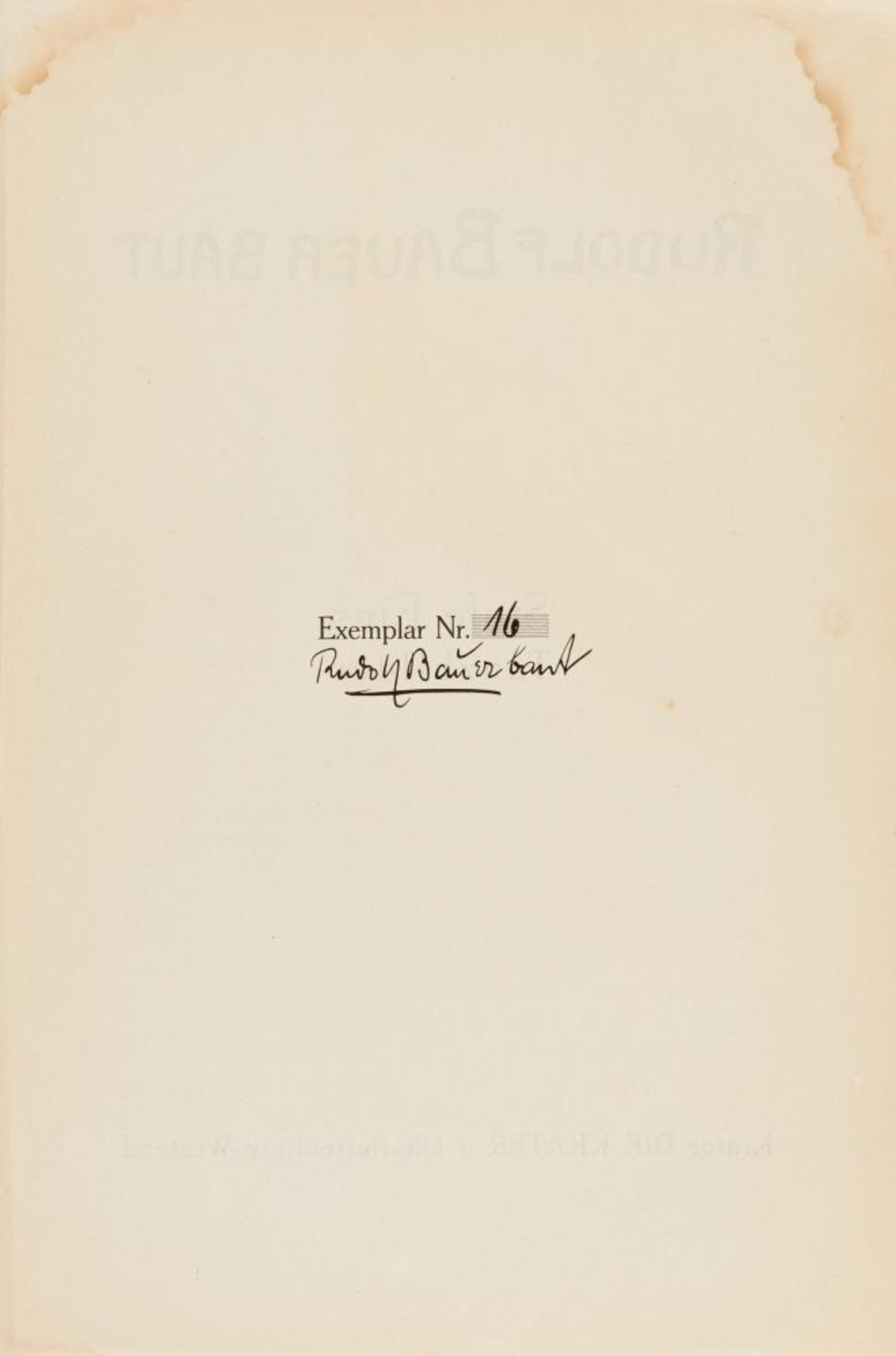 Bauer, Rudolf1889 Lindenwald - 1953 Deal/New JerseyStufe Eins - Tanzbilder. 1921. Mappe mit sieben - Bild 13 aus 14