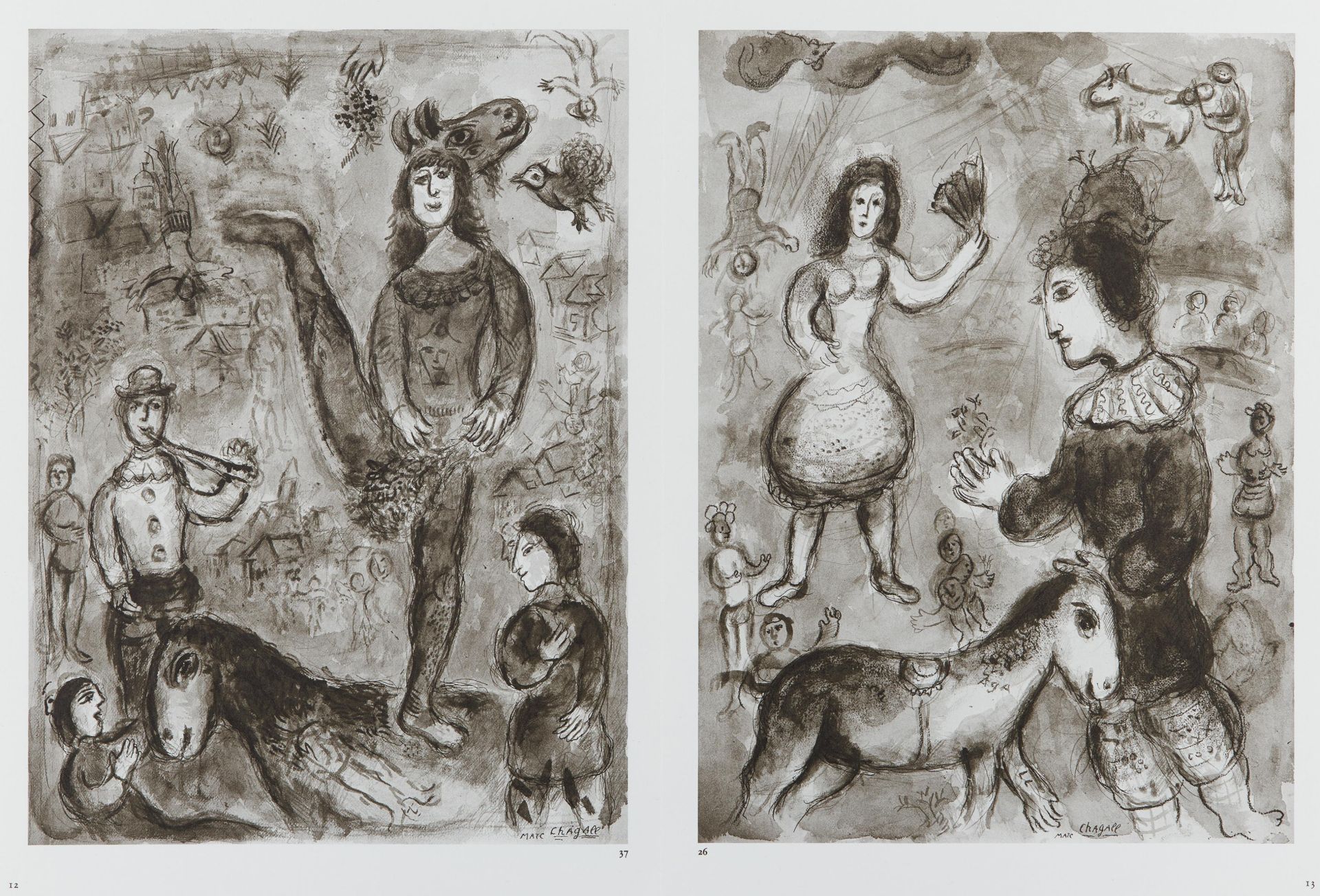 Chagall, Marc und Miró, JoanDerrière le miroir. Konvolut von 4 Broschüren. Davon 3 Broschüren von - Bild 4 aus 12