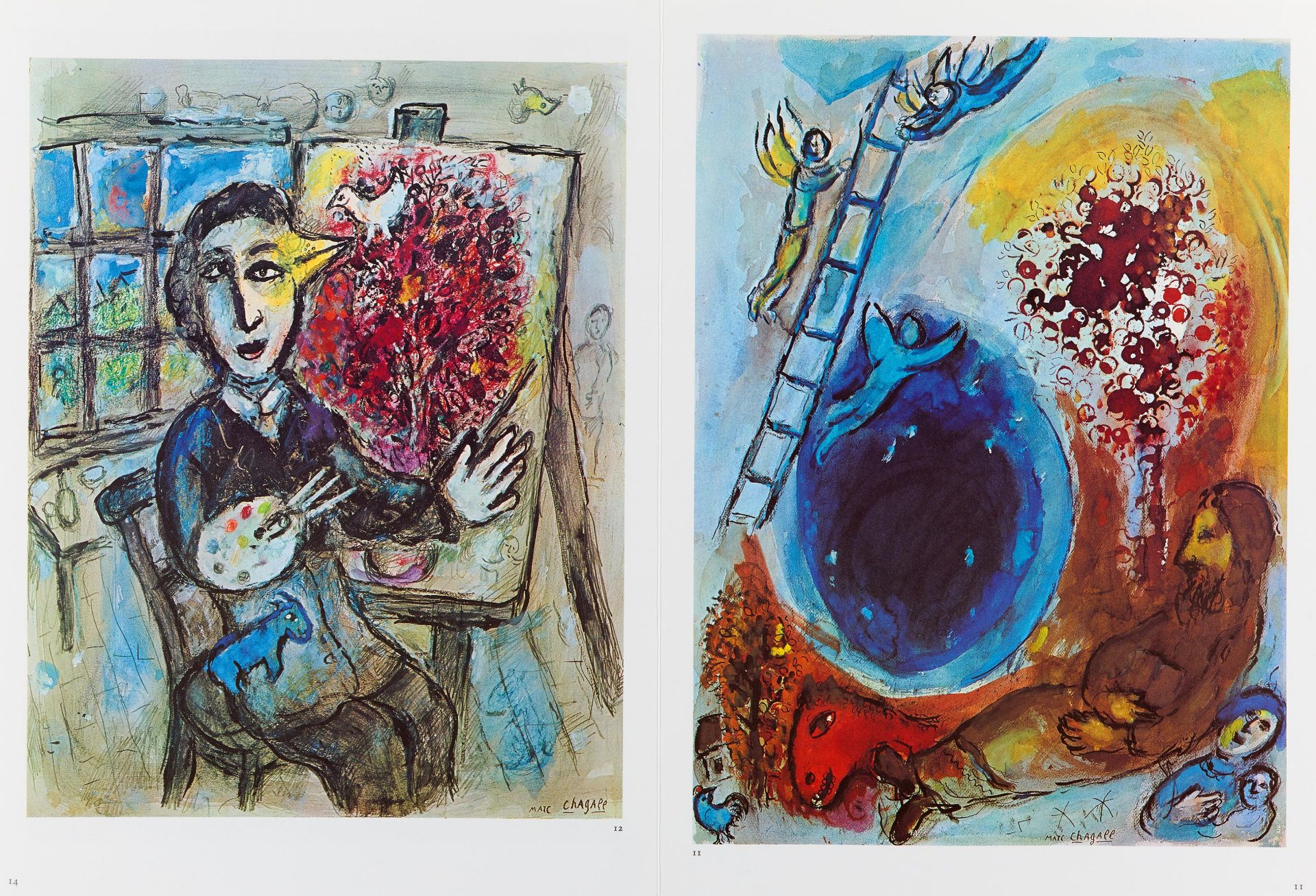 Chagall, Marc und Miró, JoanDerrière le miroir. Konvolut von 4 Broschüren. Davon 3 Broschüren von - Bild 3 aus 12