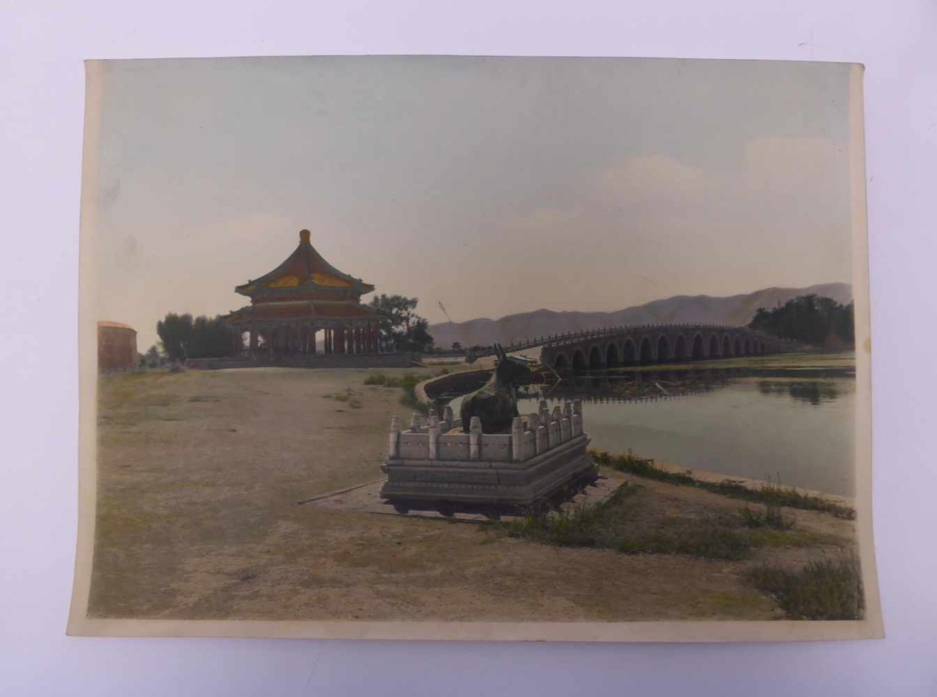 SIEBZEHN HISTORISCHE FOTOS DER VERBOTENEN STADT UND VOM SOMMERPALAST. China. Datiert 1938 auf dem - Bild 8 aus 19