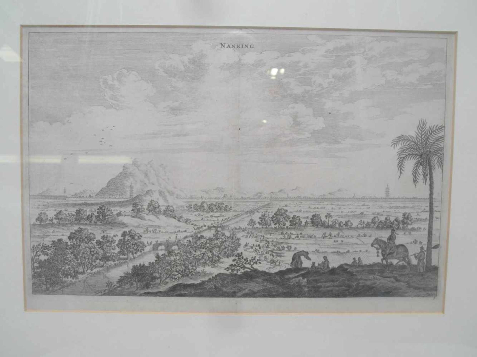 ACHTZEHN KUPFERSTICHE MIT ANSICHTEN AUS CHINA. Niederlande. Ca. 1808. Wohl 'Reinier Vinkeles (1741- - Bild 13 aus 18