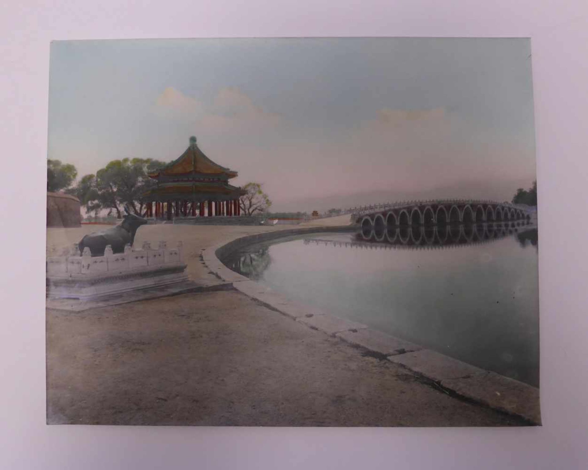 SIEBZEHN HISTORISCHE FOTOS DER VERBOTENEN STADT UND VOM SOMMERPALAST. China. Datiert 1938 auf dem - Bild 10 aus 19