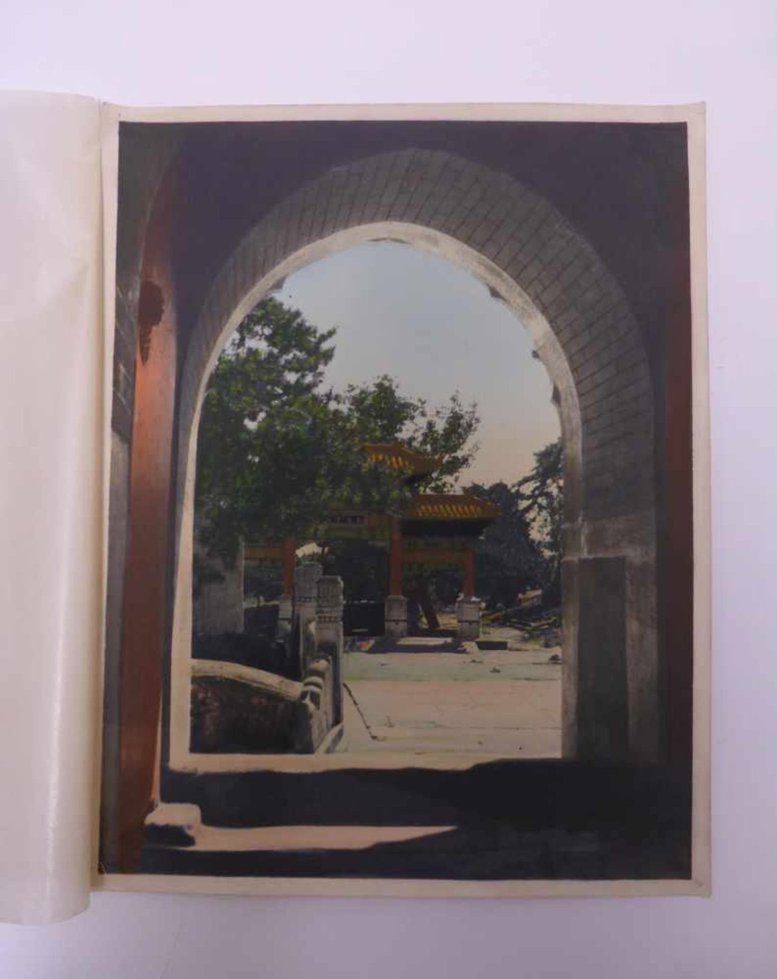 SIEBZEHN HISTORISCHE FOTOS DER VERBOTENEN STADT UND VOM SOMMERPALAST. China. Datiert 1938 auf dem - Bild 11 aus 19