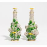 zurückgezogen / withdrawn---PAIR OF SMALL PORCELAIN "SCHNEEBALL" VASES. Meissen. 19th century.